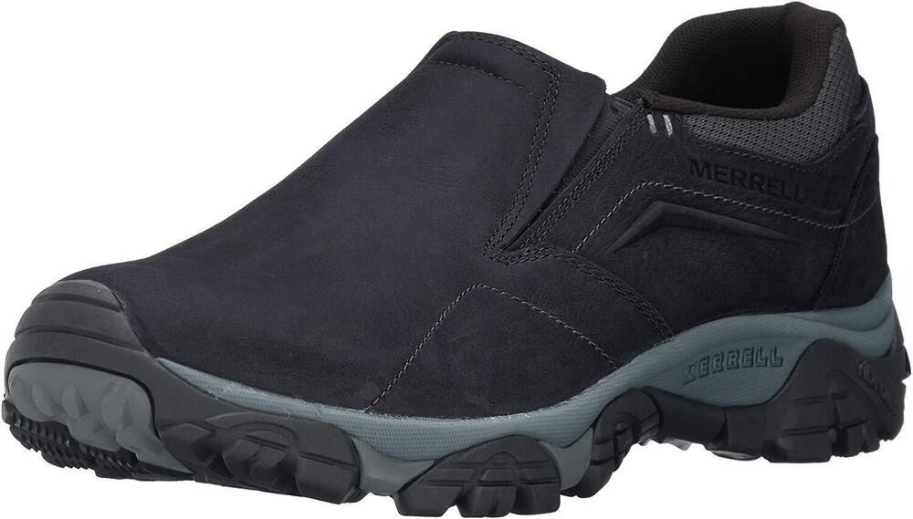 Merrell Men's Moab Adventure Moc Hiking Shoe, Black, 10.5 M US